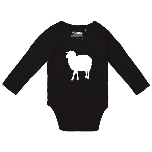 Baby Body Schaf Silhouette