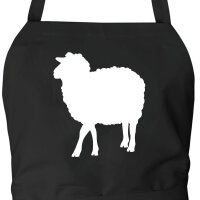 Schürze Schaf Silhouette