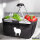Einkaufskorb Schaf Silhouette 20 Liter Tragekorb Black