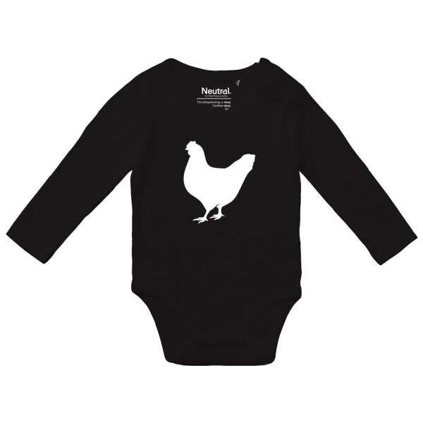 Baby Body Huhn Silhouette