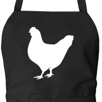 Schürze Huhn Silhouette