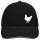 Cappy Mütze Huhn Silhouette