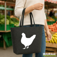Filzshopper Huhn Silhouette 22 Liter