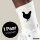 Socken Huhn Silhouette Größe 37/46 White Motiv Tennissocken