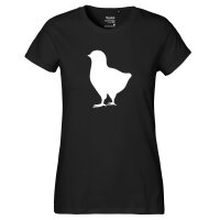 Damen T-Shirt Küken Silhouette Größe XS-XXL