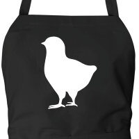 Schürze Küken Silhouette