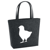 Filzshopper Küken Silhouette 22 Liter