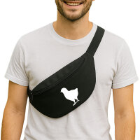 Bauchtasche Küken Silhouette 2,5 Liter Black...