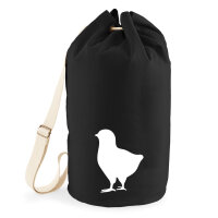 Seesack Küken Silhouette 20 Liter Rucksack Black