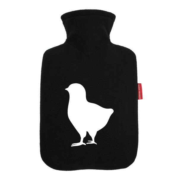 Wärmflasche Küken Silhouette