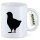 Kaffeetasse Küken Silhouette 330ml
