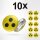 Button Blindenplakette Anstecker Größe 59mm