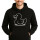 Unisex Hoodie Gummiente Silhouette Größe S-3XL