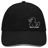 Cappy Mütze Gummiente Silhouette