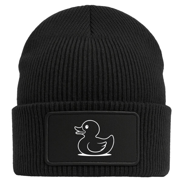 Beanie Gummiente Silhouette