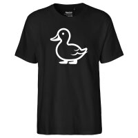 Herren T-Shirt Ente Silhouette Größe S-3XL