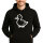Unisex Hoodie Ente Silhouette Größe S-3XL