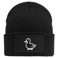Beanie Ente Silhouette