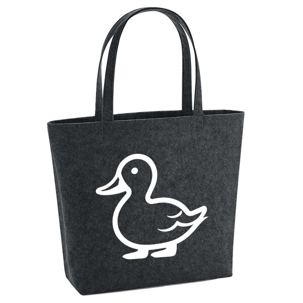Filzshopper Ente Silhouette 22 Liter