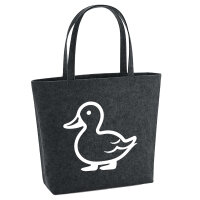 Filzshopper Ente Silhouette 22 Liter