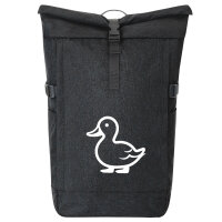 Kurierrucksack Ente Silhouette 30-44 Liter Black Melange