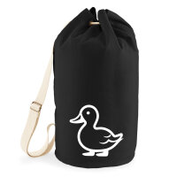 Seesack Ente Silhouette 20 Liter Rucksack Black