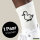 Socken Ente Silhouette Größe 37/46 White Motiv Tennissocken
