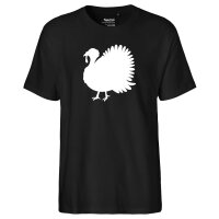 Herren T-Shirt Truthahn Silhouette Größe S-3XL