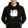 Unisex Hoodie Truthahn Silhouette Größe S-3XL