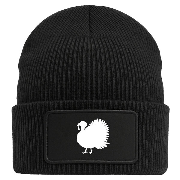 Beanie Truthahn Silhouette