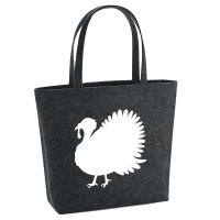 Filzshopper Truthahn Silhouette 22 Liter