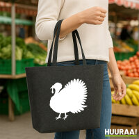 Filzshopper Truthahn Silhouette 22 Liter