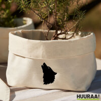 Organizer Wolf Kopf Silhouette