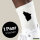 Socken Wolf Kopf Silhouette Größe 37/46 White Motiv Tennissocken