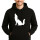 Unisex Hoodie Heulender Wolf Silhouette Größe S-3XL