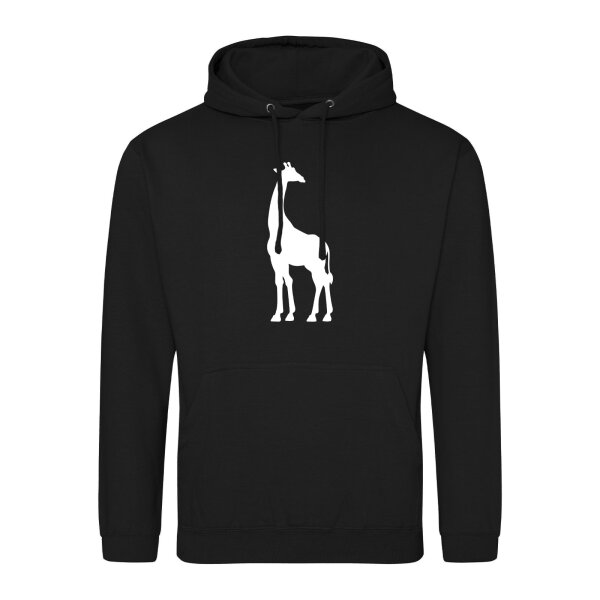 Unisex Hoodie Giraffe Silhouette Größe S-3XL