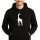 Unisex Hoodie Giraffe Silhouette Größe S-3XL