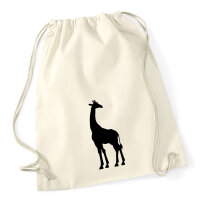 Turnbeutel Giraffe Silhouette 12 Liter
