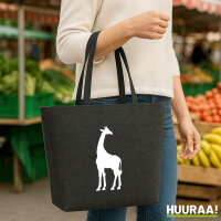 Filzshopper Giraffe Silhouette 22 Liter