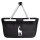 Einkaufskorb Giraffe Silhouette 20 Liter Tragekorb Black
