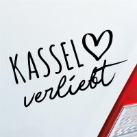 Kassel verliebt Herz Stadt Heimat Liebe Car Auto...