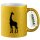Glitzertasse Giraffe Silhouette 330ml