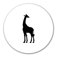 Aufkleber Giraffe Silhouette 10cm Sticker