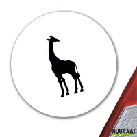 Aufkleber Giraffe Silhouette 10cm Sticker