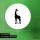 Aufkleber Giraffe Silhouette 10cm Sticker
