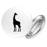 Button Giraffe Silhouette Anstecker