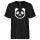 Herren T-Shirt Panda Kopf Silhouette Größe S-3XL
