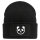 Beanie Panda Kopf Silhouette Black