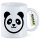 Kaffeetasse Panda Kopf Silhouette 330ml