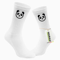 Socken Panda Kopf Silhouette Größe 37/46 White...
